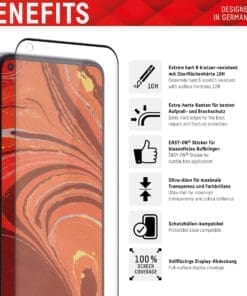 DISPLEX Panzerglas vollflächig Xiaomi Mi 11/11 Pro/11 Ultra Vollflächiger Displayschutz aus gehärtetem Echtglas.Keine Kompromisse mehr! Der vollflächige Premium Displayschutz aus gehärtetem Echtglas mit hochwertig gefärbtem Glasrand bietet maximalen Schutz vor Kratzern und Stößen für die gesamte Oberseite!