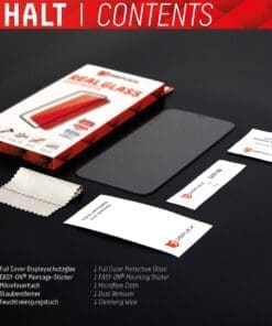 DISPLEX Panzerglas vollflächig Xiaomi Mi 11/11 Pro/11 Ultra Vollflächiger Displayschutz aus gehärtetem Echtglas.Keine Kompromisse mehr! Der vollflächige Premium Displayschutz aus gehärtetem Echtglas mit hochwertig gefärbtem Glasrand bietet maximalen Schutz vor Kratzern und Stößen für die gesamte Oberseite!