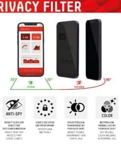 DISPLEX Sichtschutz / Privacy Panzerglas vollflächig für Apple iPhone Xr/11, Black DISPLEX Sichtschutz / Privacy Panzerglas vollflächig für Apple iPhone Xr/11, Black – Bild 5