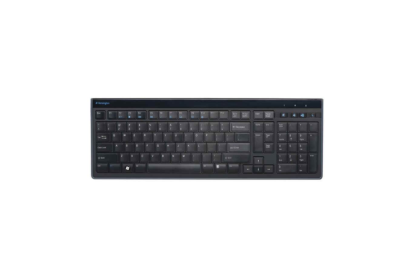 Kensington Advance Fit Tastatur Büro USB QWERTY US International Schwarz Kensington Advance Fit Tastatur Büro USB QWERTY US International Schwarz – Bild 2