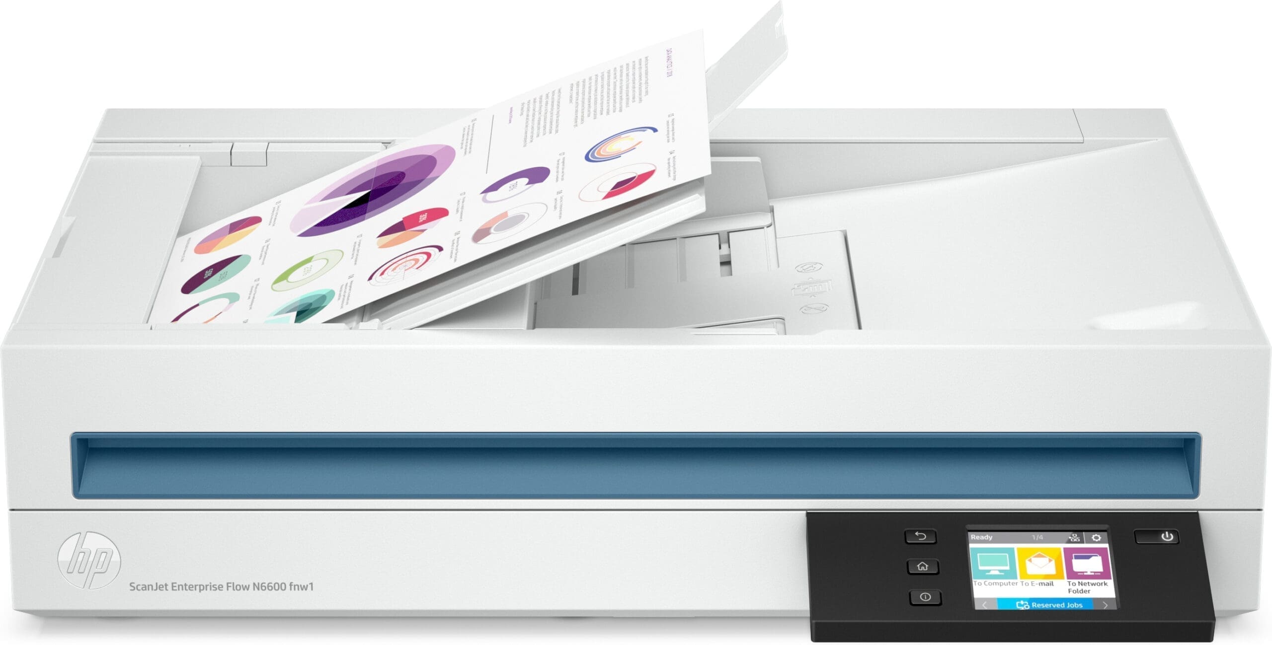 HP SCANJET N6600FNW1 100 Flachbrettscanner HP SCANJET N6600FNW1 100 Flachbrettscanner – Bild 2