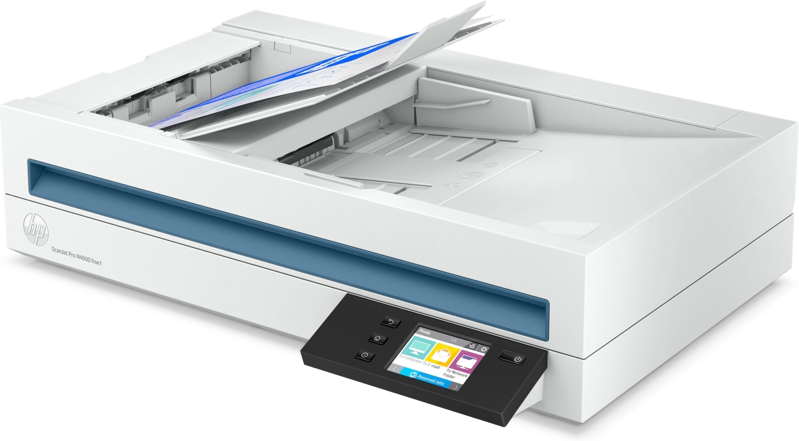 HP Scanjet Pro N4600 fnw1 Einzugsscanner HP Scanjet Pro N4600 fnw1 Einzugsscanner – Bild 4