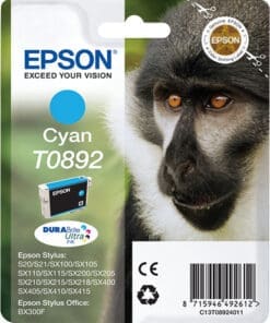 Epson Tintenpatrone T0892 Cyan (3,5ml)