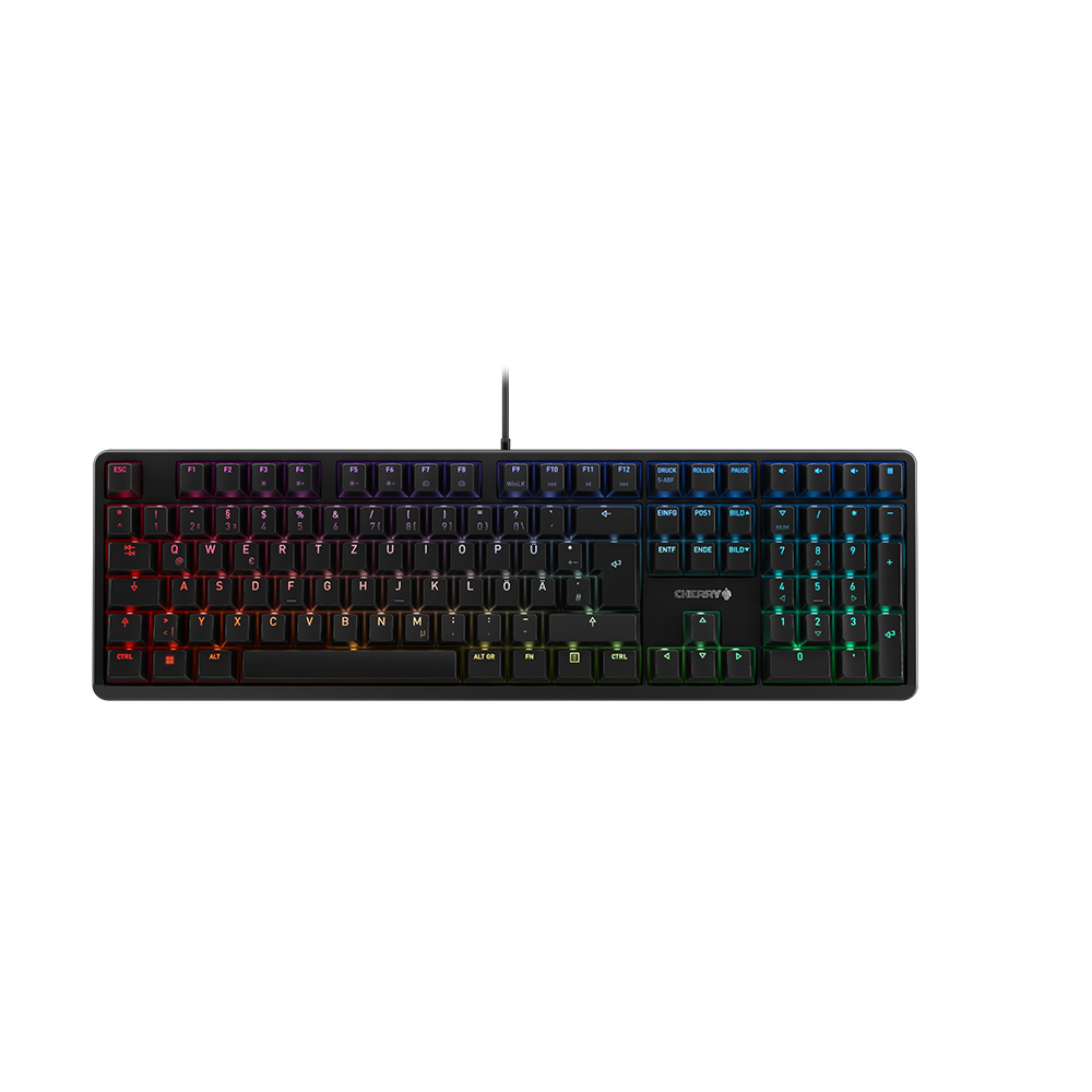 Cherry G80-3000N RGB Tastatur Usb Qwertz, Schwarz Cherry G80-3000N RGB Tastatur Usb Qwertz, Schwarz
