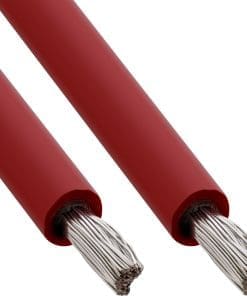 InLine® Solar Installationskabel Meterware H1Z2Z2-K 4mm² rot 25m