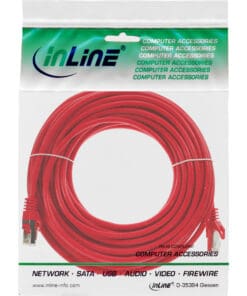 InLine® Patchkabel, SF/UTP, Cat.5e, rot, 50m, rot – Bild 3