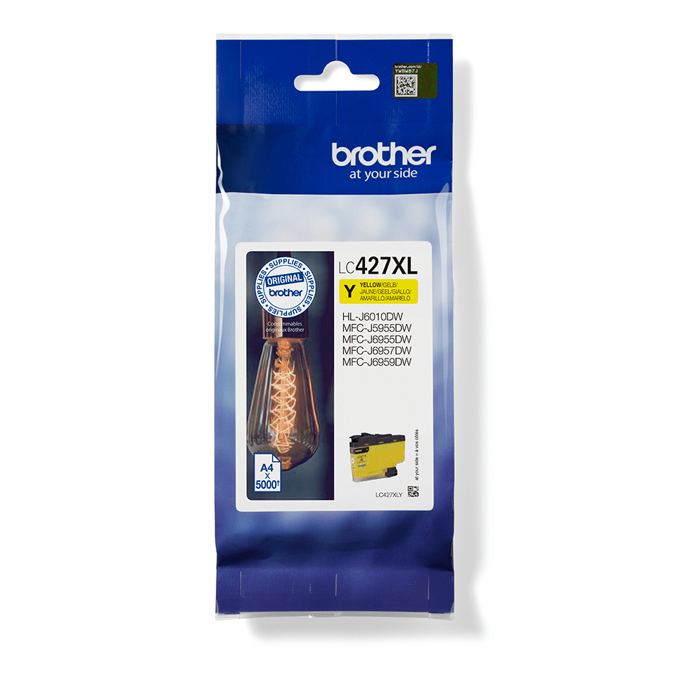 Brother Tintenpatrone LC-427XLY (ca. 5000 Seiten) Brother Tintenpatrone LC-427XLY (ca. 5000 Seiten) – Bild 4