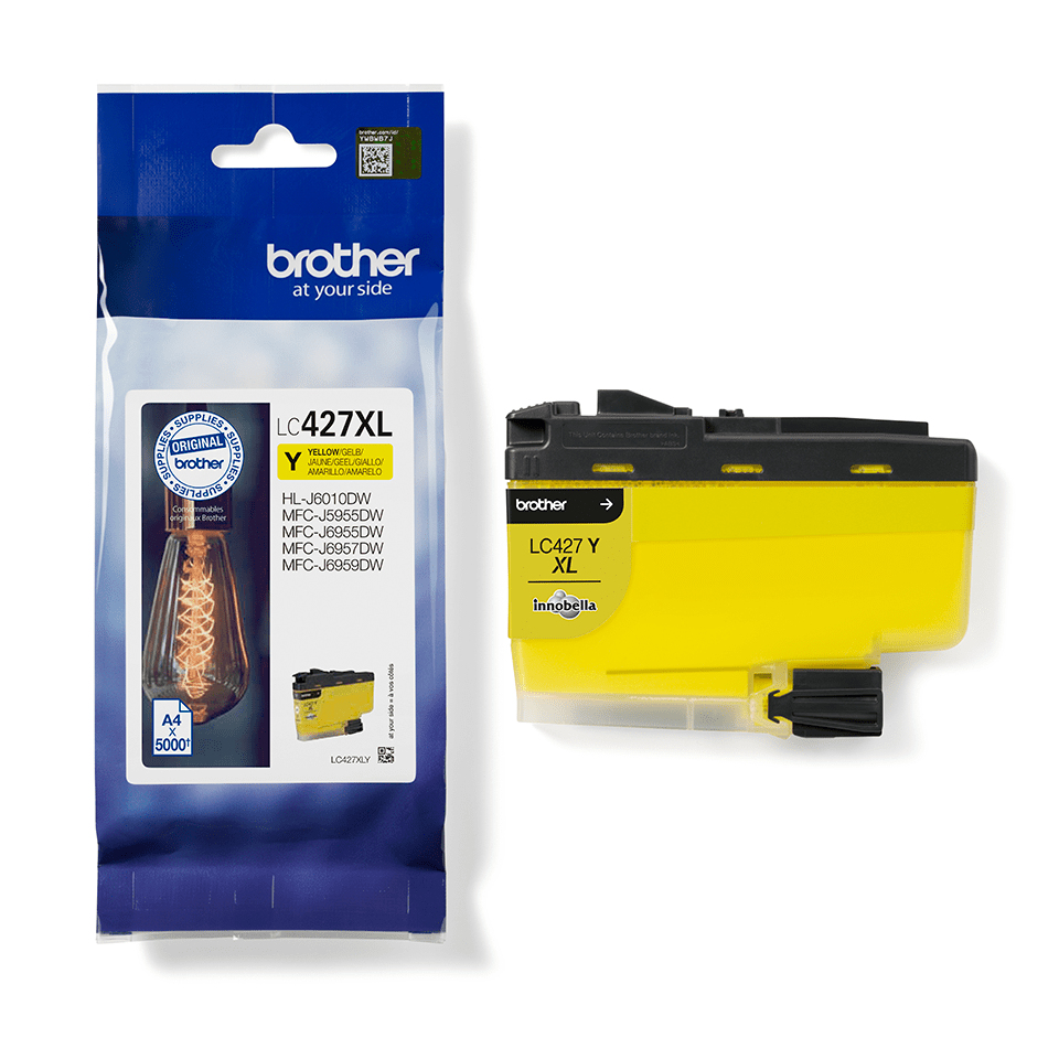 Brother Tintenpatrone LC-427XLY (ca. 5000 Seiten) Brother Tintenpatrone LC-427XLY (ca. 5000 Seiten) – Bild 2