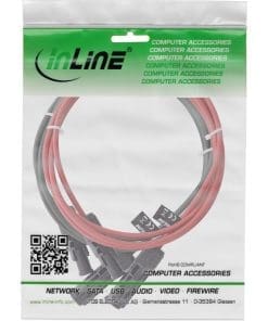 Alternative view of InLine® Solarkabel Verlängerungs-Set inkl. Solarstecker 6mm² schwarz/rot 3m