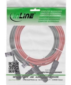 Alternative view of InLine® Solarkabel Verlängerungs-Set inkl. Solarstecker 4mm² schwarz/rot 5m