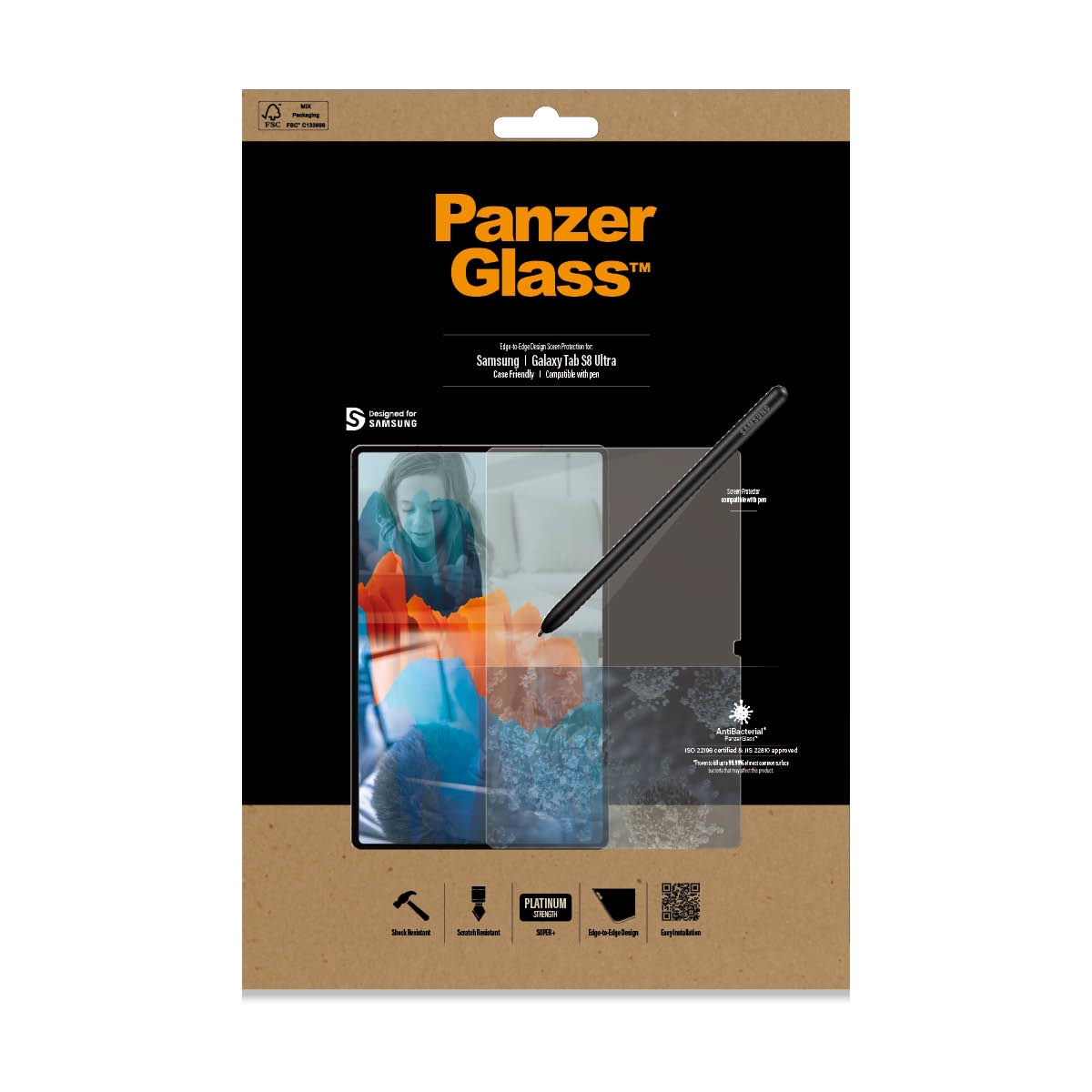PanzerGlass Samsung Galaxy Tab S8 Ultra-Screen Protector Glass PanzerGlass Samsung Galaxy Tab S8 Ultra-Screen Protector Glass – Bild 6