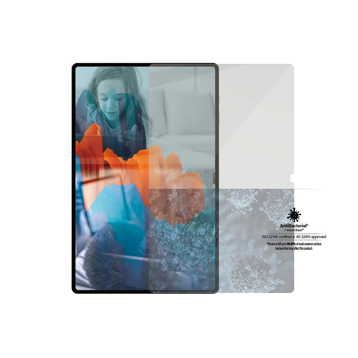 PanzerGlass Samsung Galaxy Tab S8 Ultra-Screen Protector Glass PanzerGlass Samsung Galaxy Tab S8 Ultra-Screen Protector Glass – Bild 5