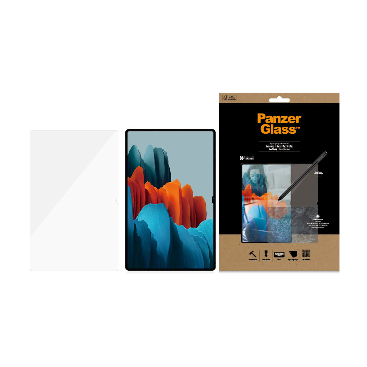 PanzerGlass Samsung Galaxy Tab S8 Ultra-Screen Protector Glass PanzerGlass Samsung Galaxy Tab S8 Ultra-Screen Protector Glass – Bild 7