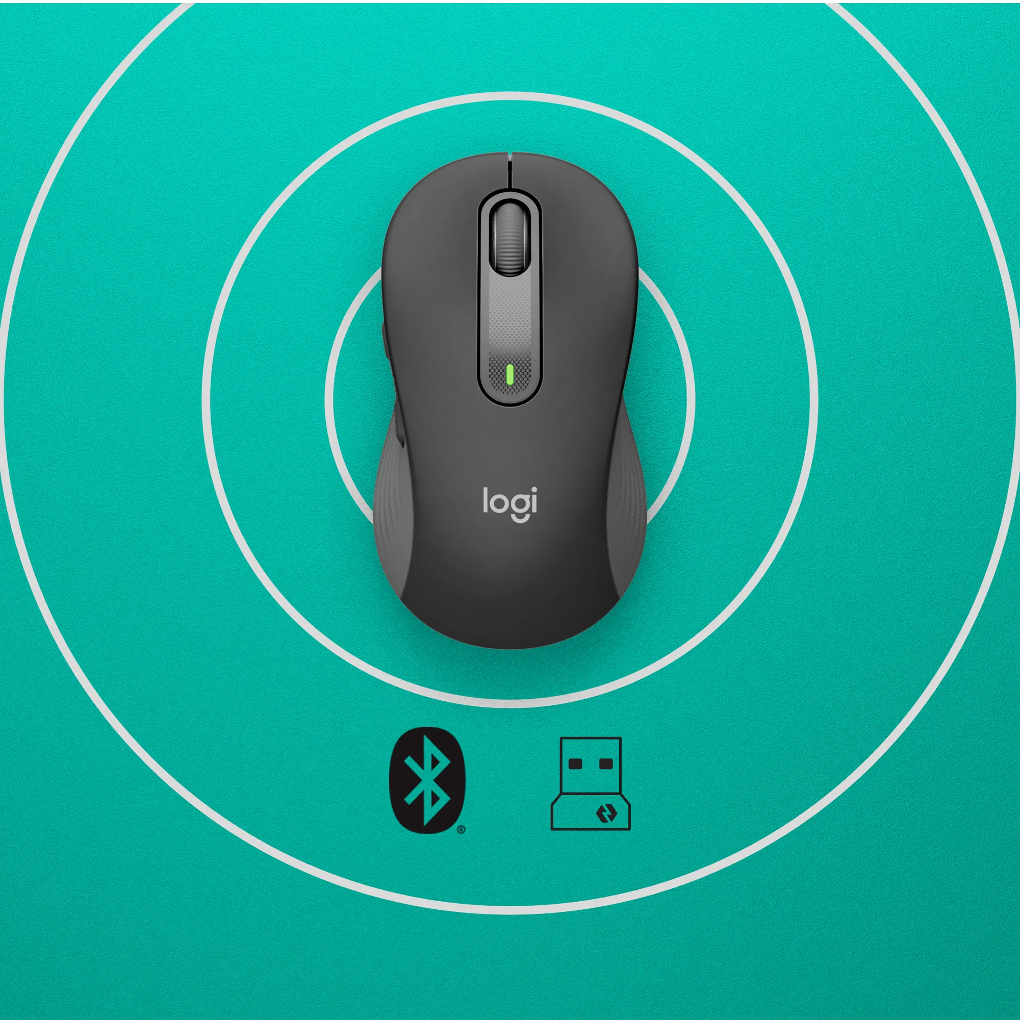Logitech Wireless Maus Signature M650 Grafit Logitech Wireless Maus Signature M650 Grafit – Bild 6