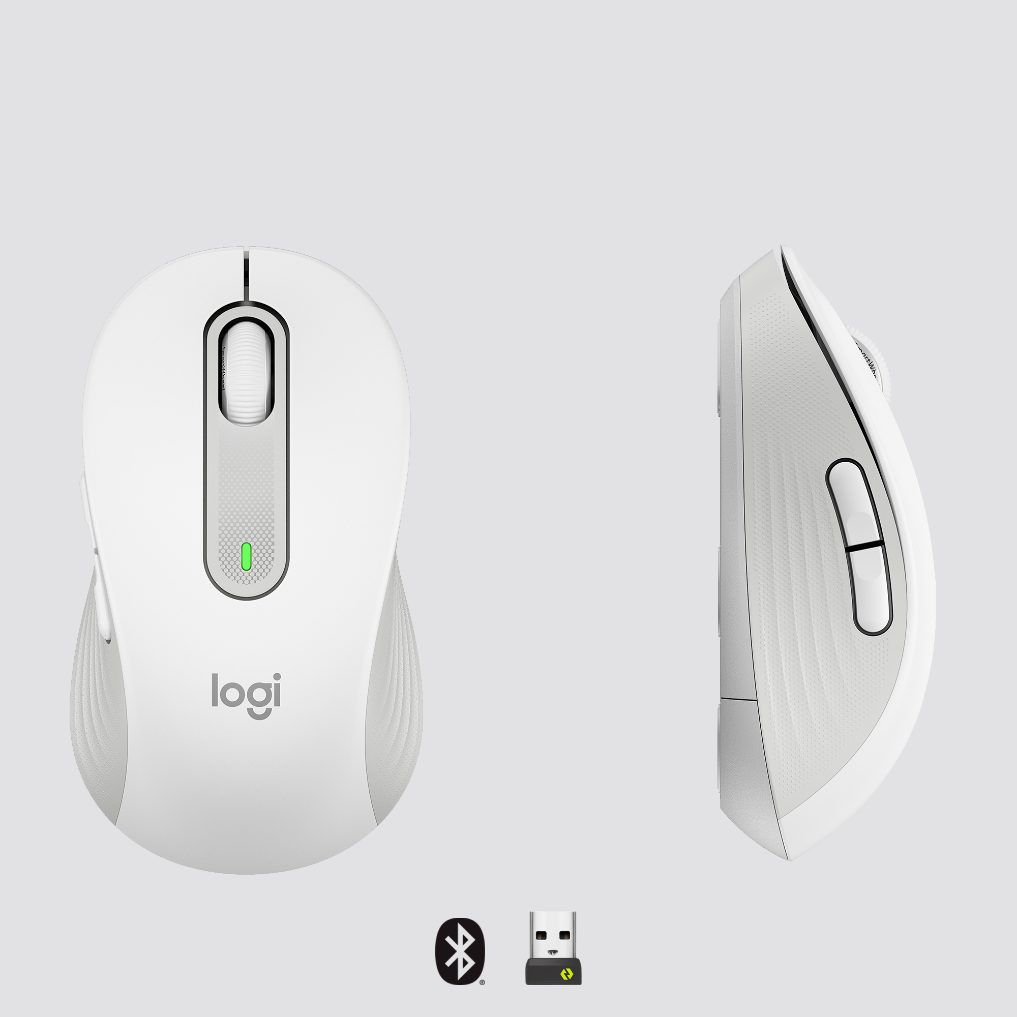 Logitech Wireless Maus Signature M650 Weiß Logitech Wireless Maus Signature M650 Weiß – Bild 7