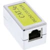 InLine® Cat.5 Crossover Patchkabel Kupplung, silber