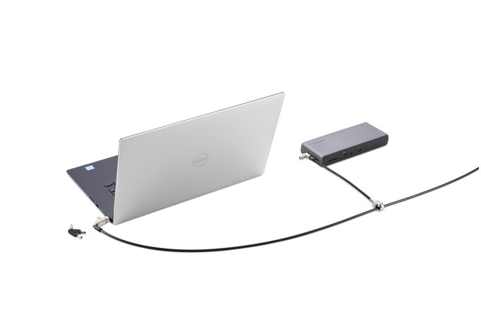 Kensington Slim N17 Laptopschloss mit zwei Schließköpfen für Wedge-Shaped Security Slots - Single Keyed Kensington Slim N17 Laptopschloss mit zwei Schließköpfen für Wedge-Shaped Security Slots - Single Keyed – Bild 2