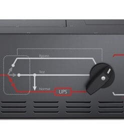 Alternative view of APC Service Bypass Panel 230V MBB 125A HW
