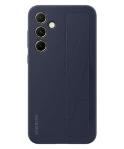 Samsung Standing Grip Case für Galaxy A55, Blue Black