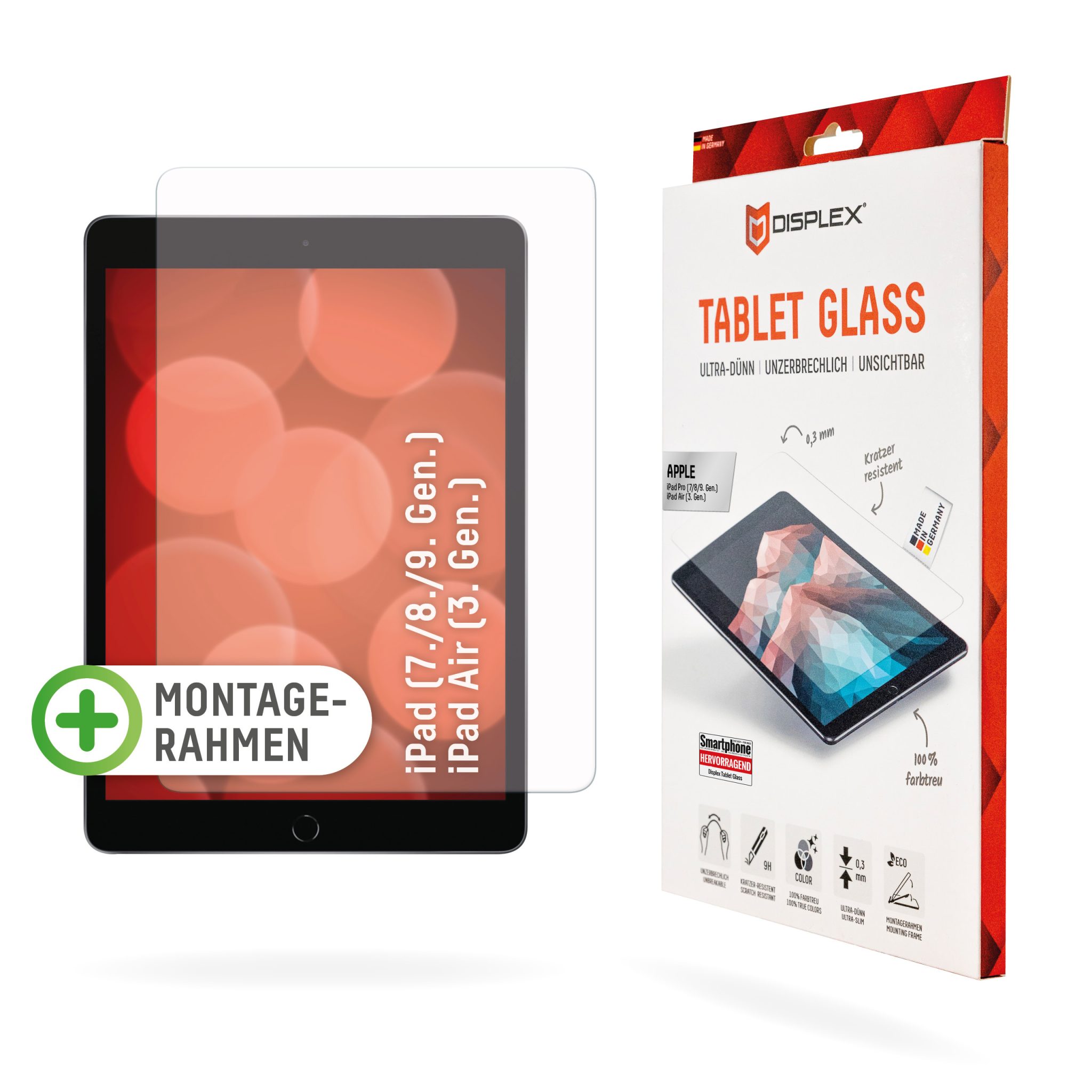 DISPLEX Panzerglas iPad (7/8/9 Gen)/Air (3. Gen) DISPLEX Panzerglas iPad (7/8/9 Gen)/Air (3. Gen)