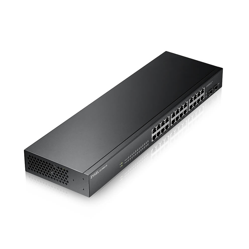 ZyXEL GS1900-24 V2 24-Port GbE L2 Smart Switch V2 ZyXEL GS1900-24 V2 24-Port GbE L2 Smart Switch V2