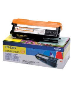 Brother Toner TN-328Y Super Jumbo Gelb (ca. 6000 Seiten)