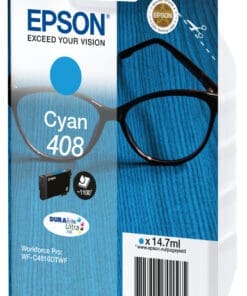 Alternative view of Epson Tintenpatrone 408 Cyan (14,7ml)