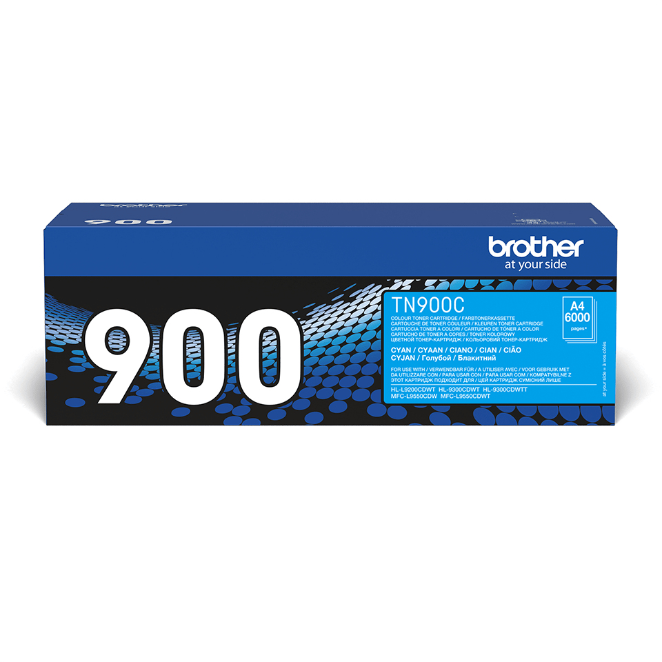 Brother Toner TN-900C Cyan (ca. 6000 Seiten) Brother Toner TN-900C Cyan (ca. 6000 Seiten)