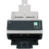 Ricoh fi-8170 Dokumentenscanner Mit einem 100-Blatt-ADF und einer Simplex-Scangeschwindigkeit von 50 Seiten pro Minute sowie weiteren kleinen und großen Verbesserungen bietet die Fujitsu fi-8150 unvergleichliche Produktivität. Overscan Control und die verbesserte Multi-feed-Erkennung verhindern Unterbrechungen durch Fehleinzüge, Staus oder Schräglage – außerdem wird die Zeit für die Ablage nach dem Scannen ebenfalls reduziert. Da die verschiedenen Dokumententypen nicht in separaten Stapeln vorbereitet werden müssen, die Startzeit kurz ist, sowie die Scanner zentral fernüberwacht und verwaltet werden können, profitieren Anwender von einem unterbrechungsfreien Betrieb, maximaler Betriebszeit und einem unübertroffenen Benutzererlebnis.