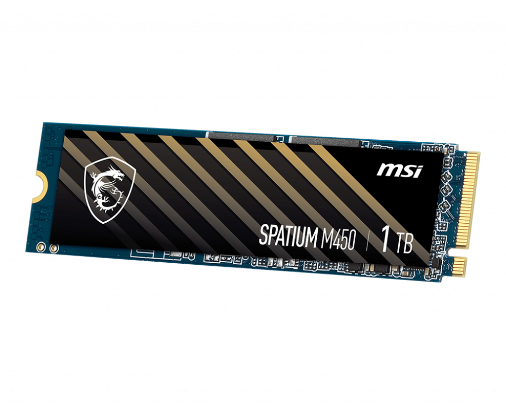 MSI SPATIUM M450 PCIe 4.0 NVMe M.2 1TB PCI Express 4.0 3D NAND MSI SPATIUM M450 PCIe 4.0 NVMe M.2 1TB PCI Express 4.0 3D NAND – Bild 5