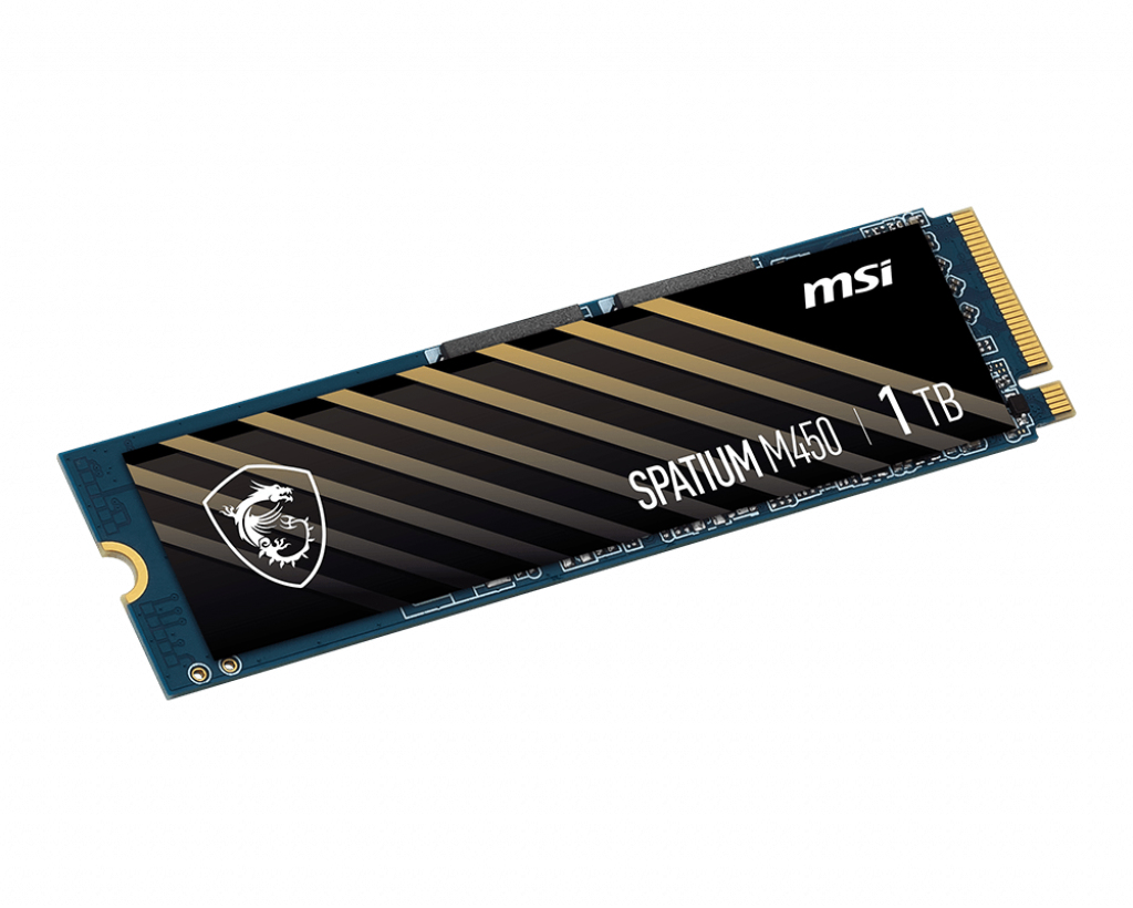 MSI SPATIUM M450 PCIe 4.0 NVMe M.2 1TB PCI Express 4.0 3D NAND MSI SPATIUM M450 PCIe 4.0 NVMe M.2 1TB PCI Express 4.0 3D NAND – Bild 3