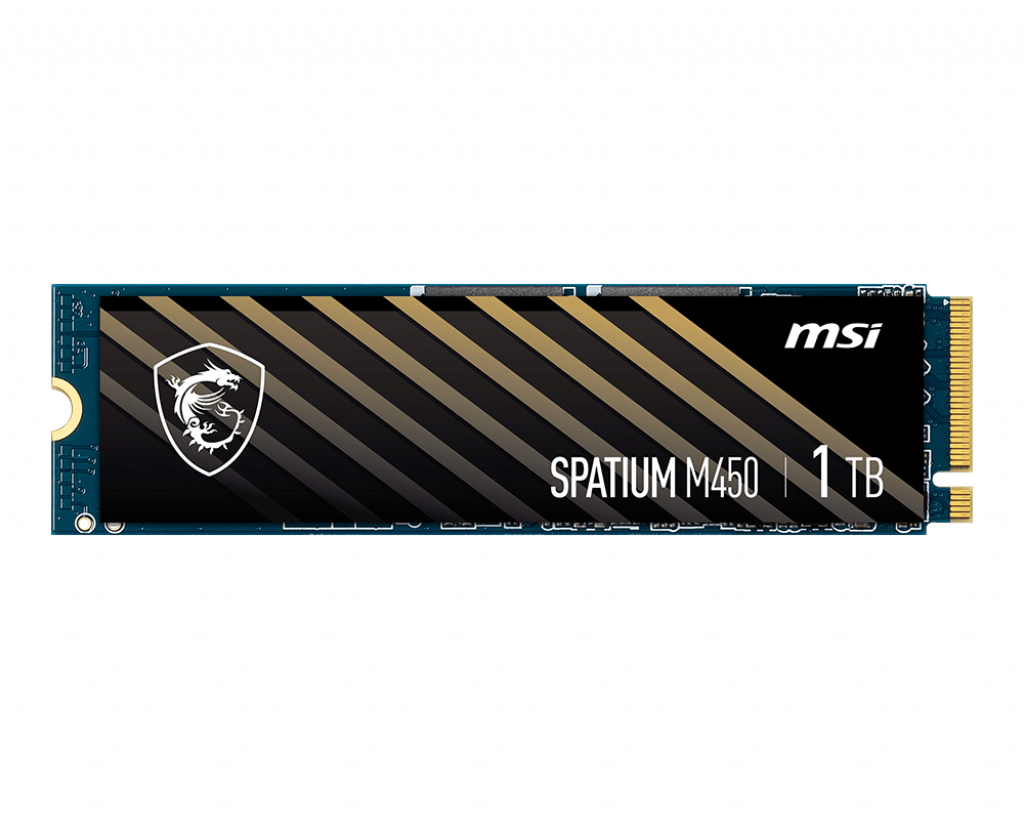 MSI SPATIUM M450 PCIe 4.0 NVMe M.2 1TB PCI Express 4.0 3D NAND MSI SPATIUM M450 PCIe 4.0 NVMe M.2 1TB PCI Express 4.0 3D NAND – Bild 2