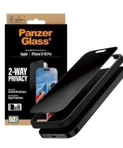 PanzerGlass 2-Way Privacy Schutzglas iPhone 17/16 Pro UWF PanzerGlass 2-Way Privacy Schutzglas iPhone 17/16 Pro UWF – Bild 6