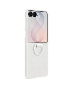 Samsung Silicone Ring Magnet Case für Galaxy Flip8 white Samsung Silicone Ring Magnet Case für Galaxy Flip8 white – Bild 4