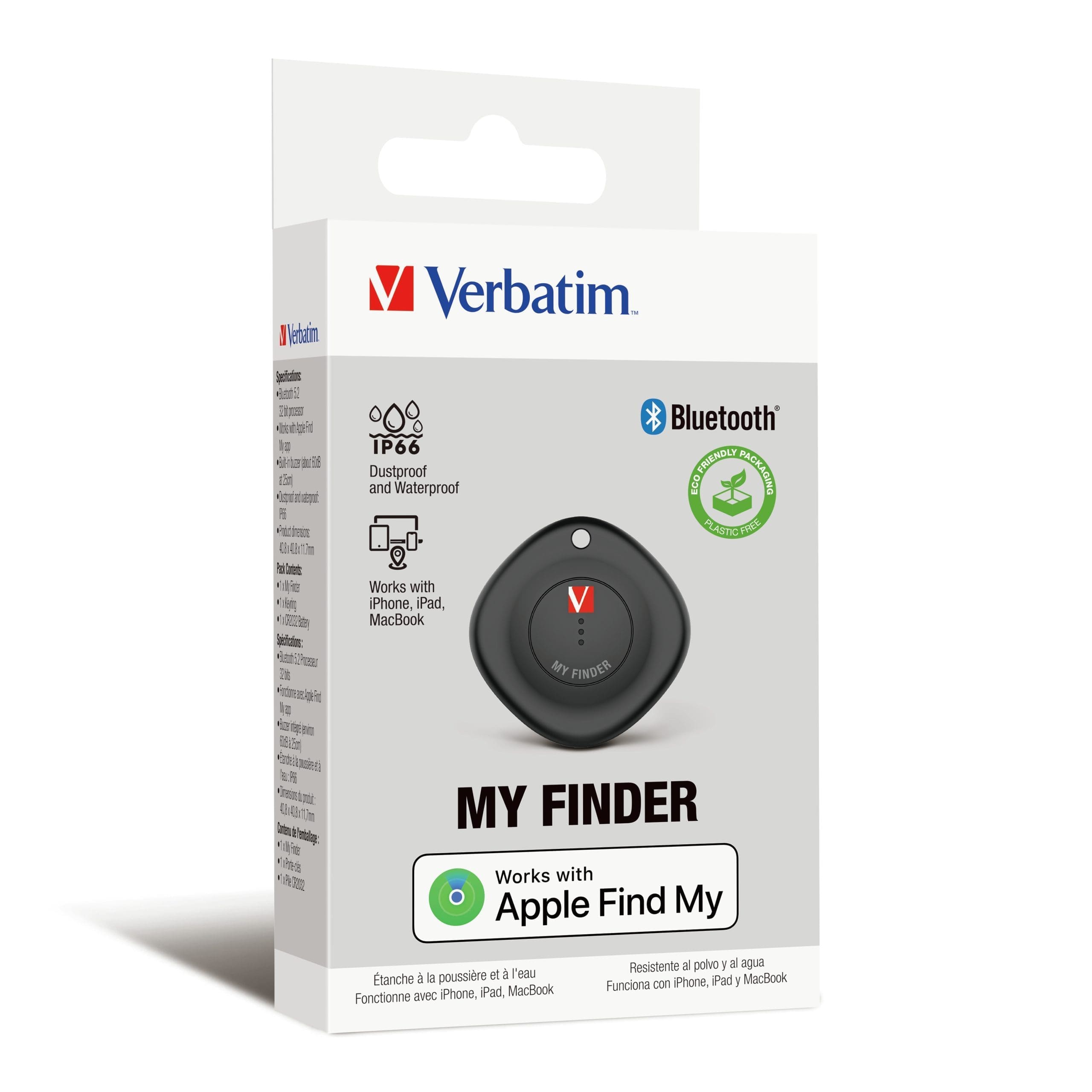 Verbatim My Finder Persönlich Schwarz Verbatim My Finder Persönlich Schwarz