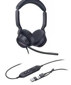 Alternative view of Yealink Headset UH46 Dual Teams USB-C/A