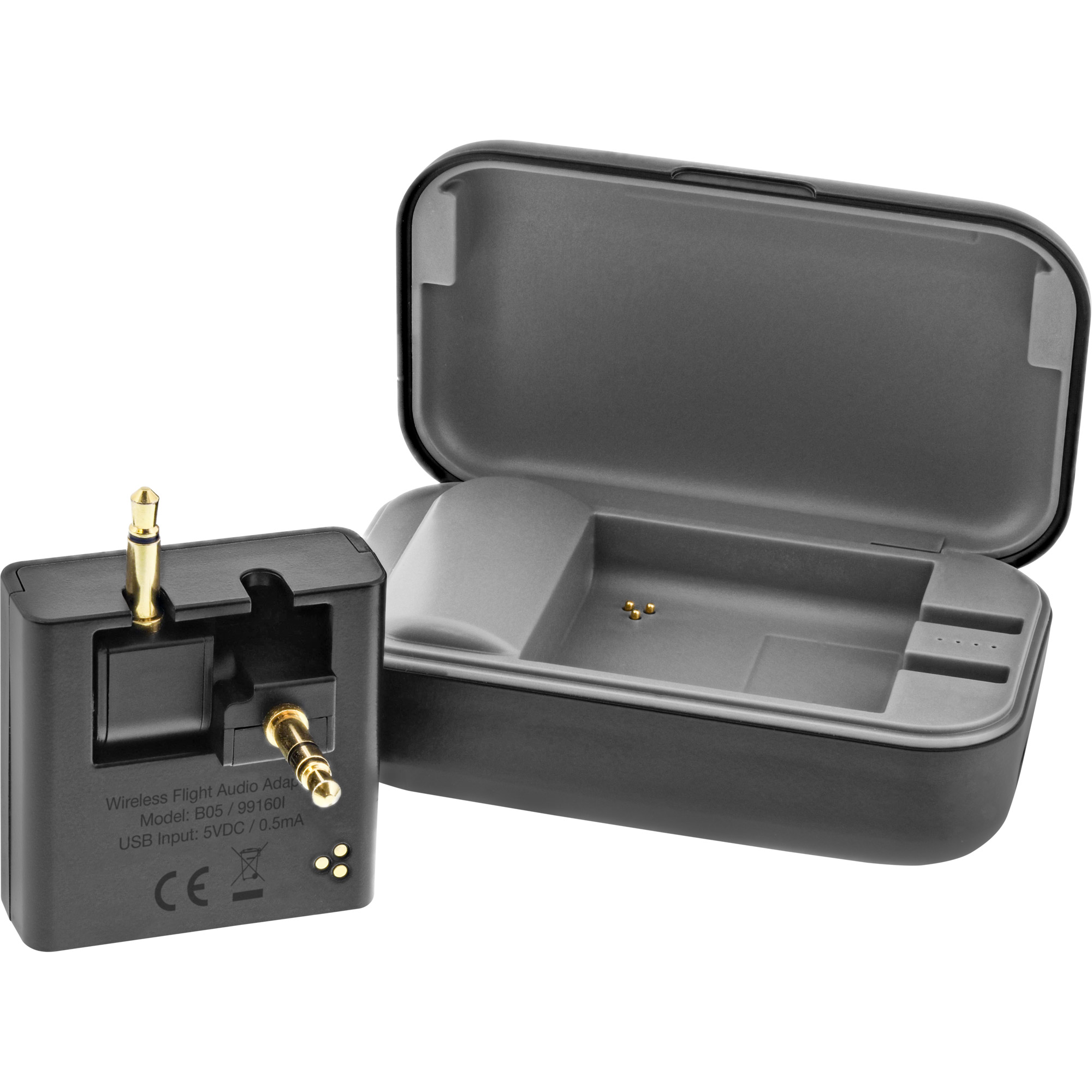 InLine® Flugzeug Bluetooth Audio Transmitter Sender, BT 5.0, aptX HD/LL, Flight Adapter mit Ladecase InLine® Flugzeug Bluetooth Audio Transmitter Sender, BT 5.0, aptX HD/LL, Flight Adapter mit Ladecase – Bild 7