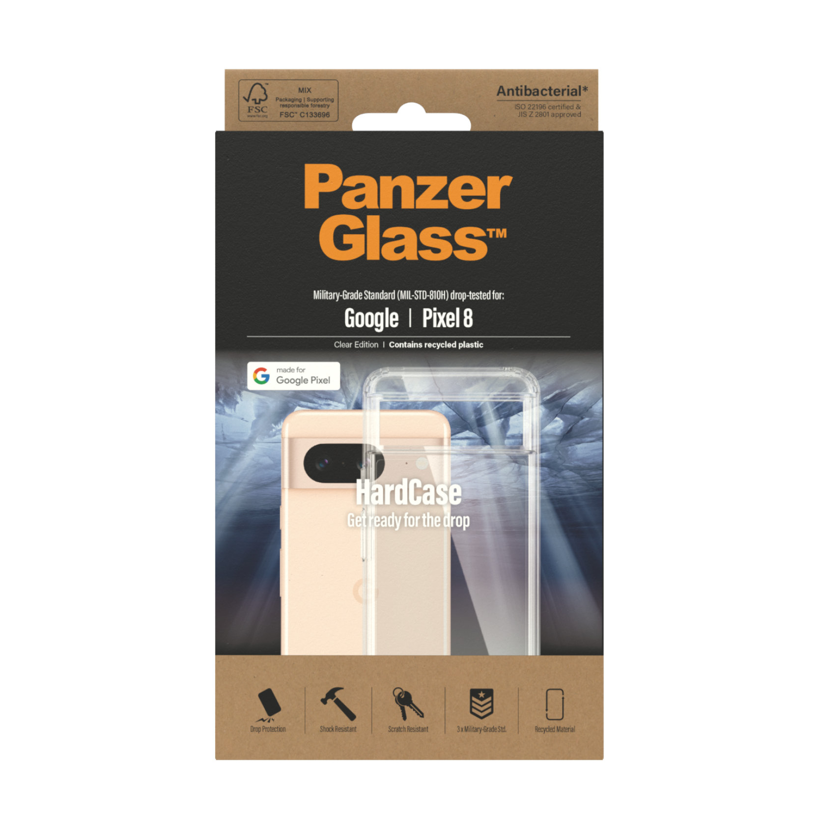 PanzerGlass HardCase for Google Pixel 8 PanzerGlass HardCase for Google Pixel 8 – Bild 3