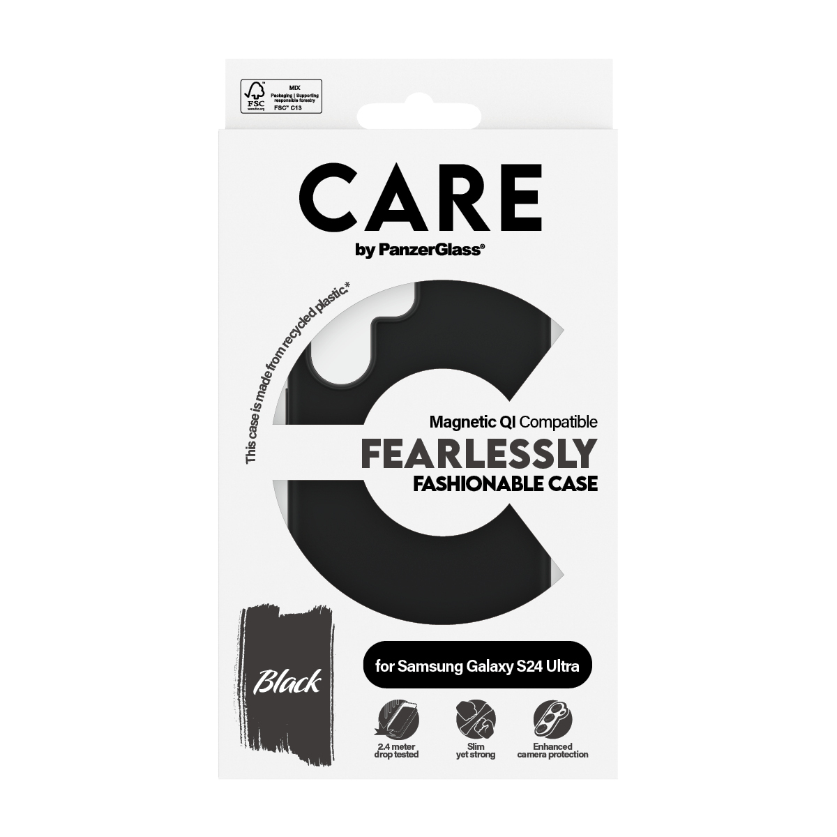 CARE Fashionable Case Black Samsung S24 Ultra CARE Fashionable Case Black Samsung S24 Ultra – Bild 3
