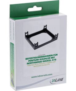 InLine® Befestigungsrahmen, für Pentium 4-Kühler mit Northwood Sockel 478 – Bild 2