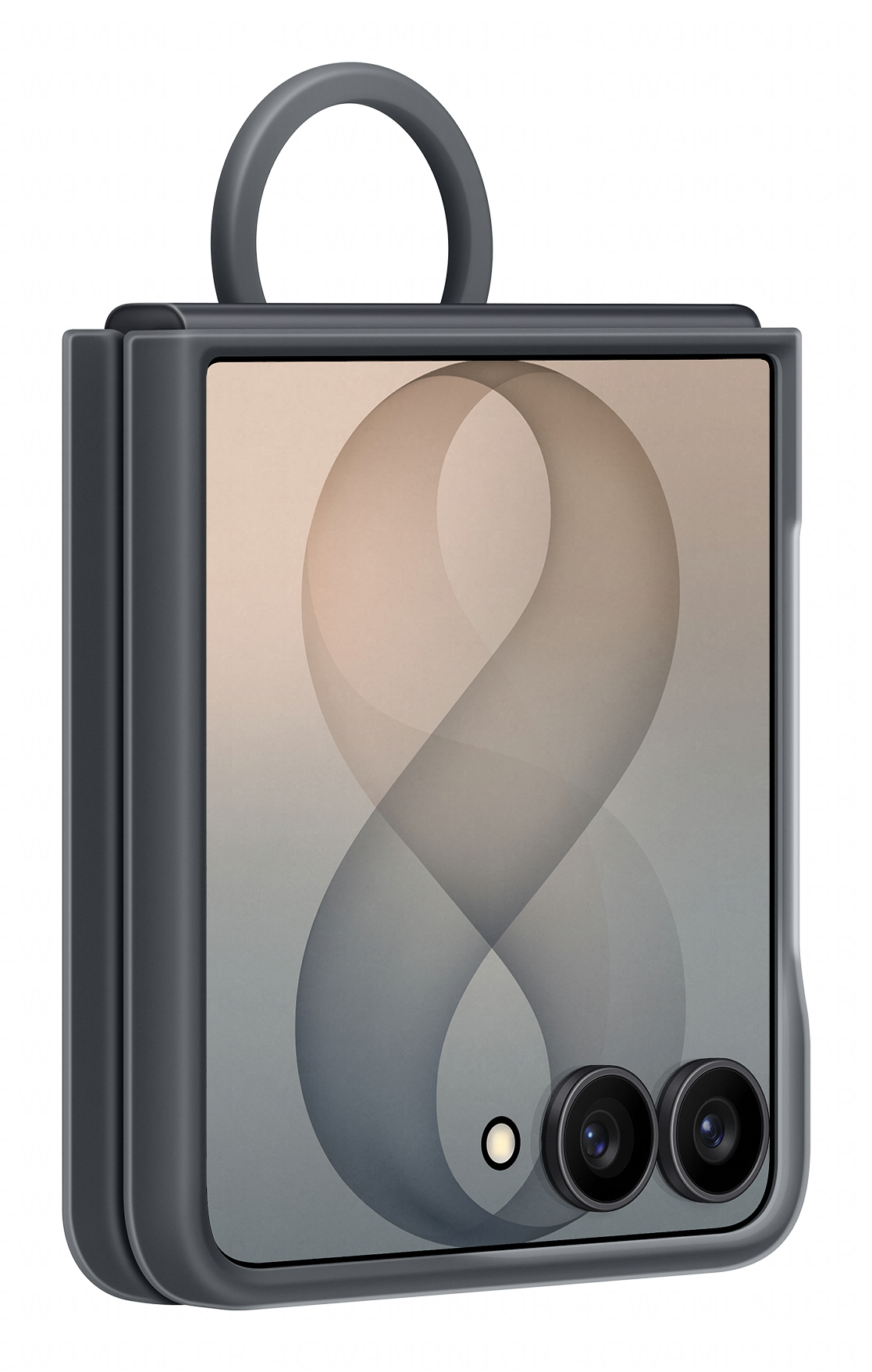 Samsung Silicone Ring Magnet Case für Galaxy Flip8 black Samsung Silicone Ring Magnet Case für Galaxy Flip8 black – Bild 3