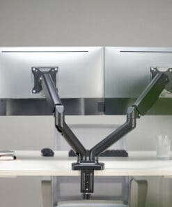 equip 13"–27" bewegl. Zweifach-Gasfeder-Monitor/LCD-Halter v.1 – Bild 8