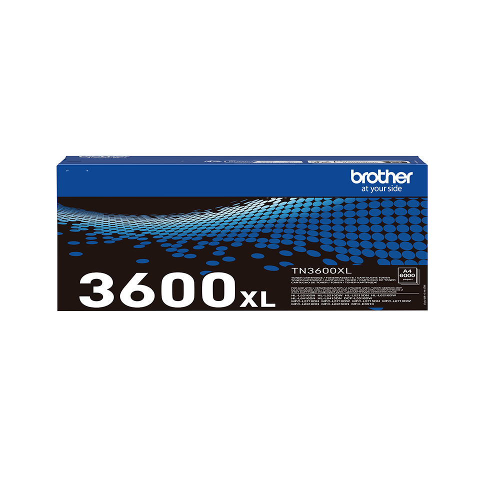 Brother Toner TN-3600XL Schwarz (ca. 6000 Seiten) Brother Toner TN-3600XL Schwarz (ca. 6000 Seiten) – Bild 2