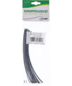 Alternative view of InLine® Schrumpfschlauch 200mm lang, 1mm > 0,5mm, 20 Stück