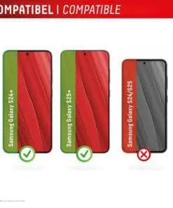 DISPLEX Panzerglas 10H inklusive Handyhülle transparent für Samsung Galaxy S24+, Galaxy S25+ – Bild 7