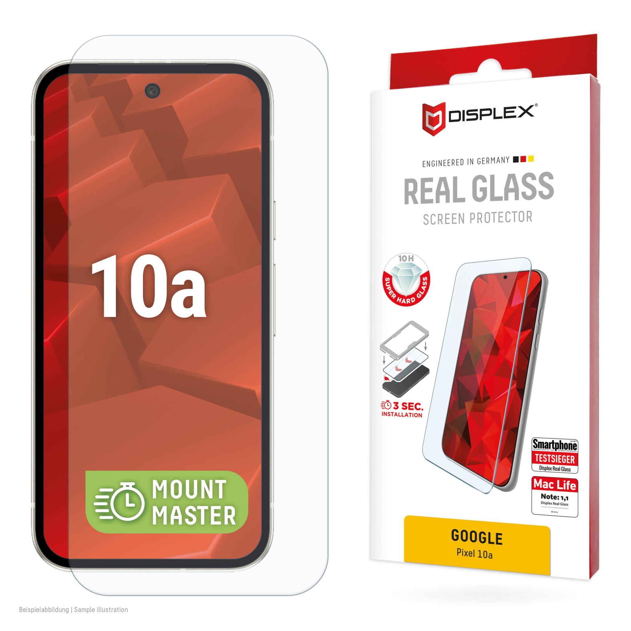 DISPLEX Panzerglas 10H Google Pixel 10a DISPLEX Panzerglas 10H Google Pixel 10a