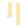 Samsung Misty Band (M/L), Yellow (für Watch 8 und 9) Zweifarbiges Design, angenehmer Tragekomfort Das Misty Band aus softem, flexiblem Silikon sorgt den ganzen Tag über für einen angenehmen Tragekomfort und das sanfte, zweifarbige Pastell-Design lässt dich stets stilvoll erscheinen. Das Misty Band liegt eng und dennoch sanft am Handgelenk an, wodurch Fitnessdaten genau erfasst werden können - unabhängig, ob beim leichten Training oder beim Power-Workout. Durch das Schnellwechselsystem, kannst du innerhalb von Sekunden das Band ohne weitere Hilfsmittel und mit einem Knopfdruck wechseln. Wähle ein Armband das zu deinem Stil passt und verleihe deiner Galaxy einen persönlichen Touch.