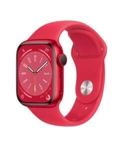 Apple Watch 8 GPS 41mm (PRODUCT)RED Alu Sport Band red