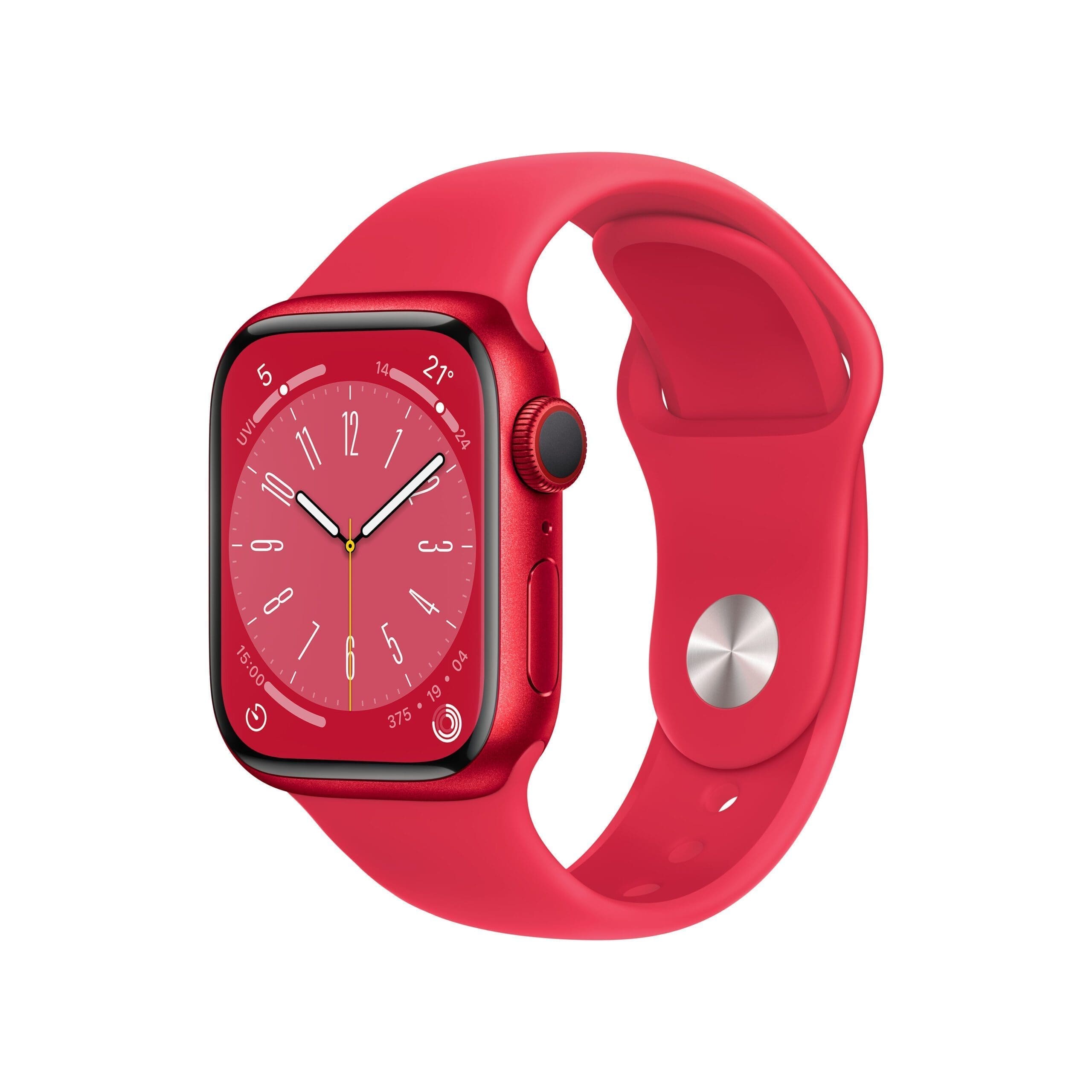 Apple Watch 8 GPS 41mm (PRODUCT)RED Alu Sport Band red Apple Watch 8 GPS 41mm (PRODUCT)RED Alu Sport Band red