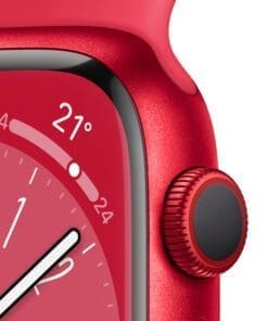 Apple Watch 8 GPS 41mm (PRODUCT)RED Alu Sport Band red Apple Watch 8 GPS 41mm (PRODUCT)RED Alu Sport Band red – Bild 3